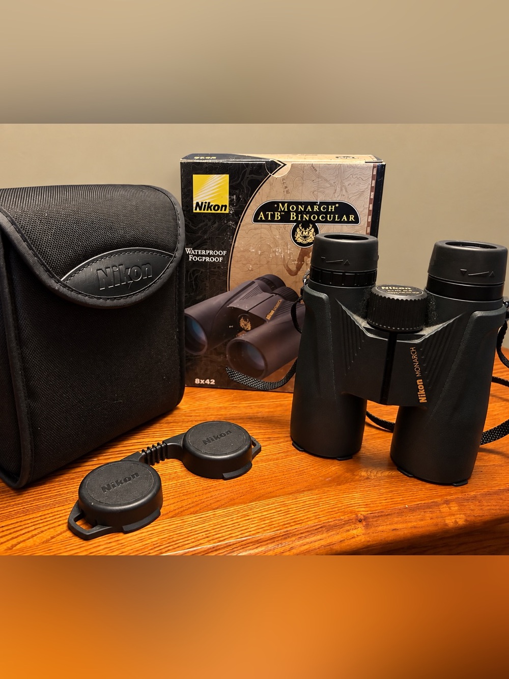 Nikon Monarch ATB 8x42 Waterproof Fogproof Binoculars #7430